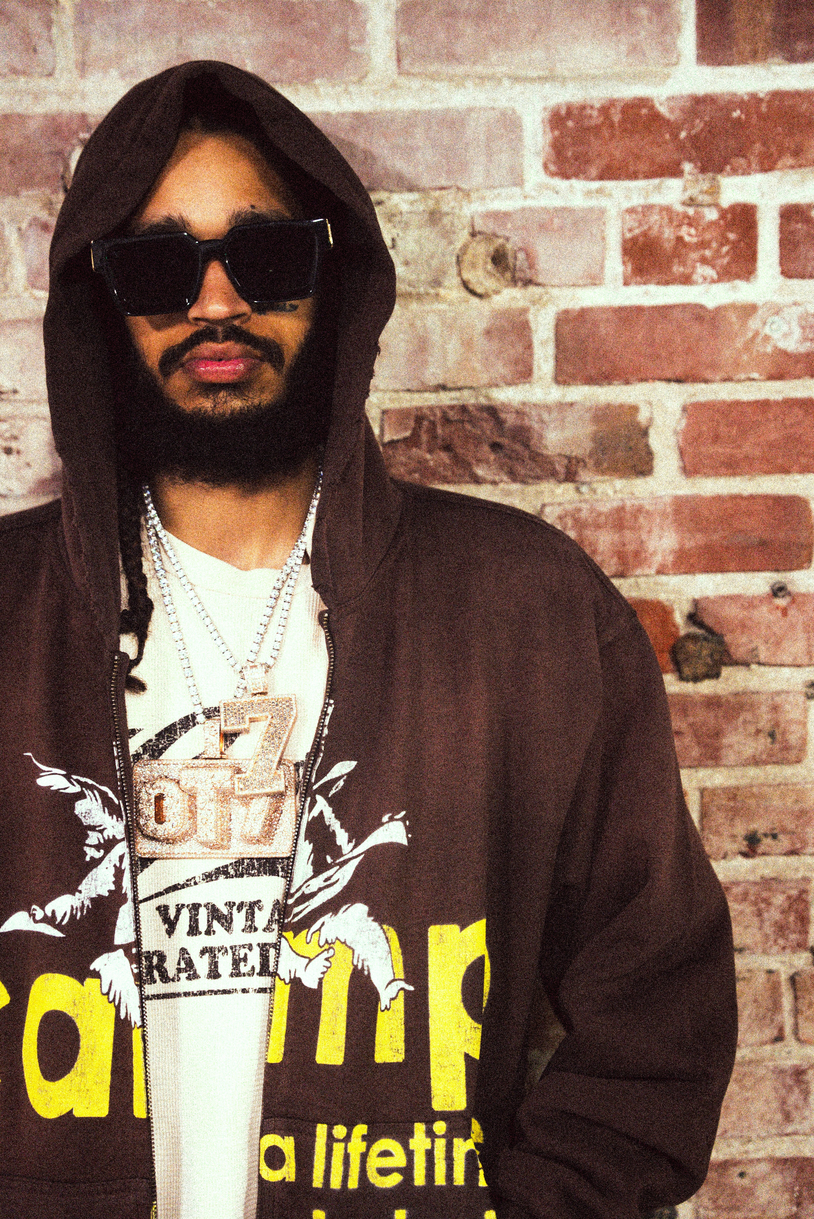 "LTC" Choc Zip Hoodie