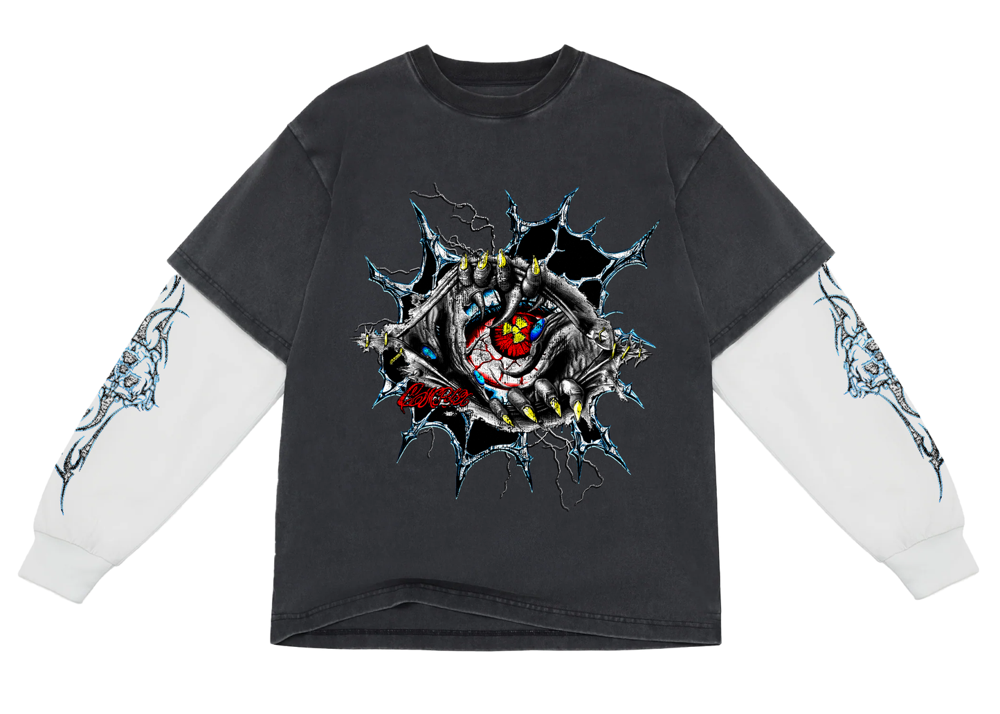 "Eternal Blink" Double layered Tee