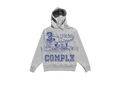 "Ruins" Grey Pullover Hoodie