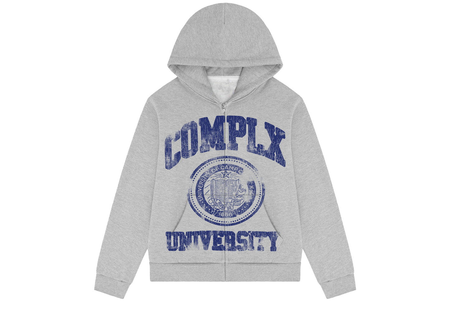 Grey CU Hoodie