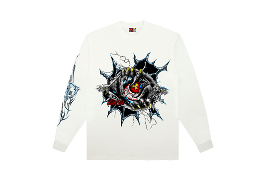 "Eternal Blink" White Long sleeve